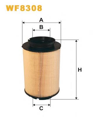 Filtro de combustível WIX WF8308 preço, a partir de 20,57 USD