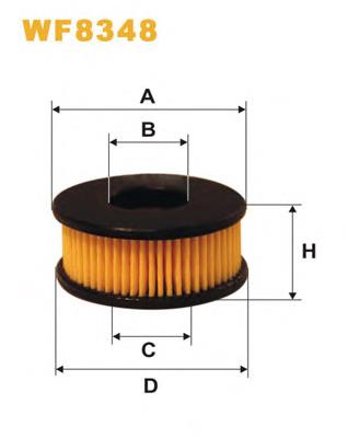 Filtro de combustível 169198431R Renault (RVI)