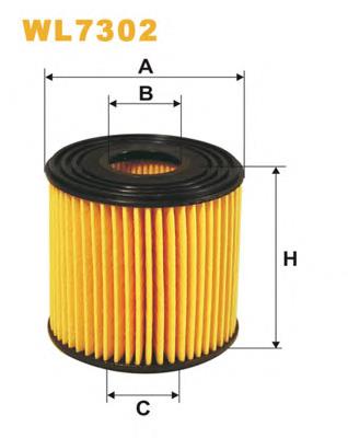 Filtro de óleo WIX WL7302 preço, a partir de 6,63 USD
