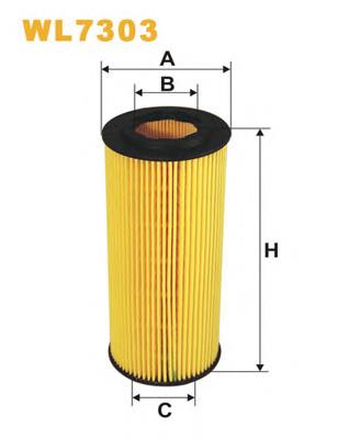 Filtro de óleo WIX WL7303 preço, a partir de 7,58 USD