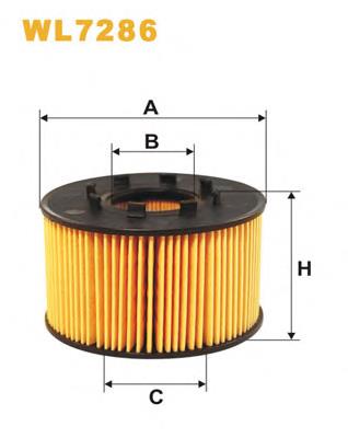 Filtro de óleo WIX WL7286 preço, a partir de 6,93 USD