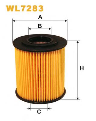 Filtro de óleo WIX WL7283 preço, a partir de 8,51 USD