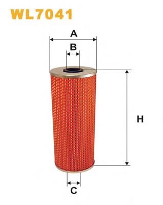 Filtro de óleo WIX WL7041 preço, a partir de 10,34 USD