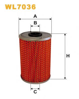 Filtro de óleo WIX WL7036 preço, a partir de 8,30 USD