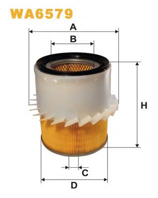 Filtro de ar WIX WA6579 preço, a partir de 18,73 USD
