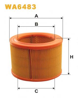 Compre WA6483 WIX Filtro de ar