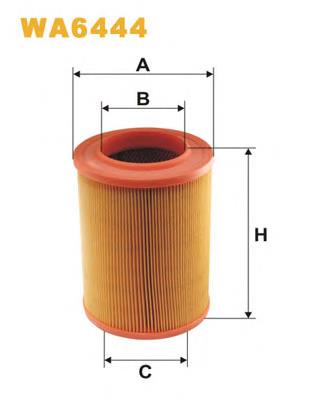 Compre WA6444 WIX Filtro de ar
