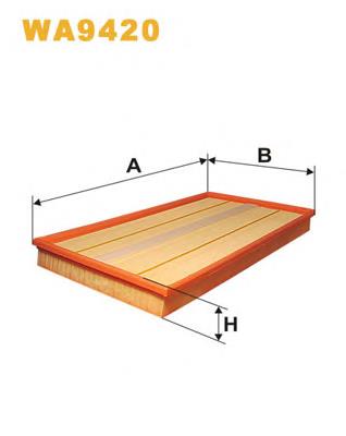 Compre WA9420 WIX Filtro de ar