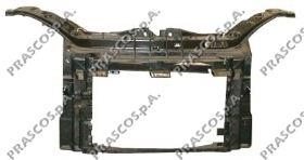 4S6H16E146AC Ford Suporte do radiador montado (painel de montagem de fixação das luzes)