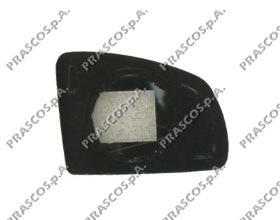 Elemento espelhado do espelho de retrovisão direito 6428780 Opel
