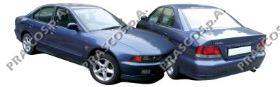 Suporte do radiador montado (painel de montagem de fixação das luzes) para Mitsubishi Galant VIII EA