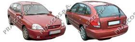 Reforçador do pára-choque dianteiro KIA Rio I DC