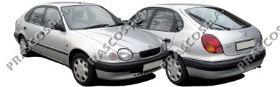  Pára-choque dianteiro Toyota Corolla sedan (E11) (1997 - 2001) 