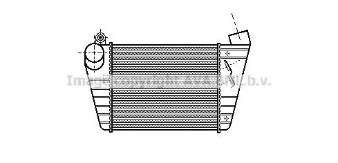 Compre 1J0145805B VAG Radiador de intercooler