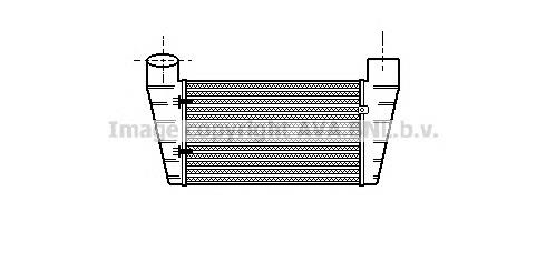 Radiador de intercooler 487040N Dasis