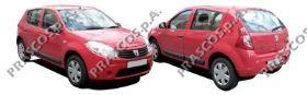 Pára-lama dianteiro esquerdo Dacia Sandero I BS0, 1