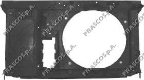  Suporte do radiador montado (painel de montagem de fixação das luzes) Citroen C4 PICASSO I monovolume (UD) (2006 - 2013) PICASSO I