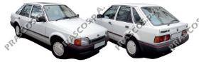 Pára-lama dianteiro esquerdo para Ford Escort IV GAF, AWF, ABFT