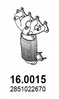 Convertidor - catalisador BM Catalysts BM91402H