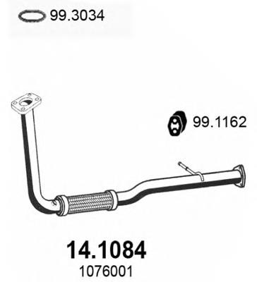 Compre BM70154 BM Catalysts Tubo de admissão dianteiro (calças) do silenciador
