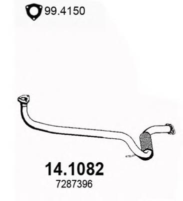 Compre 851131 Bosal Tubo de admissão dianteiro (calças) do silenciador