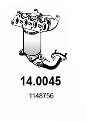 Convertidor - catalisador Ford 2572801 preço, a partir de 263,01 USD