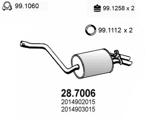 Compre 1355 Polmostrow Silenciador, parte traseira