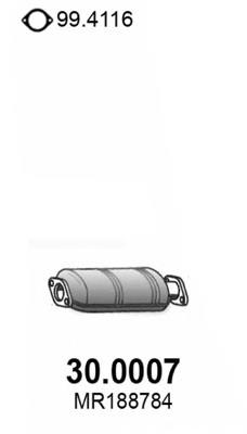Convertidor - catalisador BM Catalysts BM90680H preço, a partir de 280,98 USD