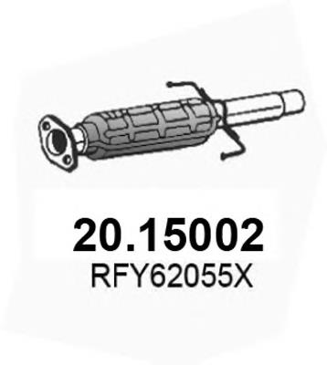 Convertidor - catalisador Mazda RFY62055XA preço, a partir de 611,00 USD