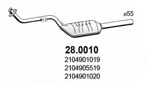 Compre 71163 AS/Auto Storm Convertidor - catalisador
