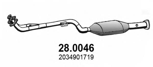 Convertidor - catalisador Mercedes A2094901719 preço, a partir de 346,45 USD