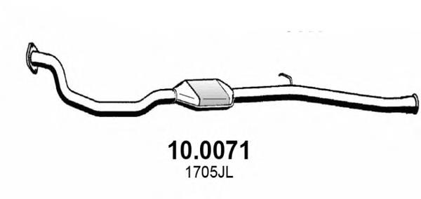 Compre 15729D AS/Auto Storm Silenciador, parte dianteira