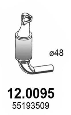 Convertidor - catalisador Fiat/Alfa/Lancia 55202601 preço, a partir de 320,29 USD