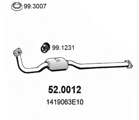 Convertidor - catalisador Polcar SI8001T preço, a partir de 268,58 USD