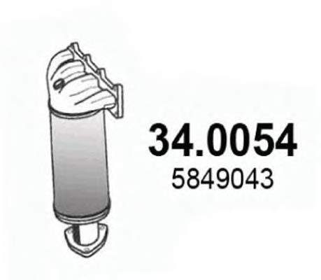 Silenciador, parte dianteira Bosal 090413 preço, a partir de 319,66 USD