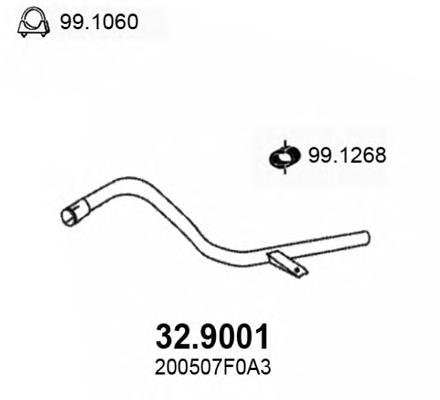 Compre 801185 Bosal Silenciador, parte traseira
