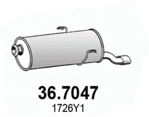 Compre 45655 Sigam Silenciador, parte traseira