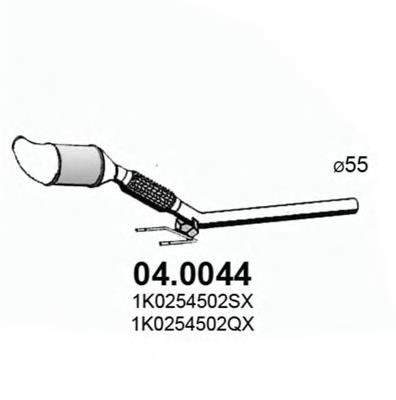 Convertidor - catalisador 10149 Sigam