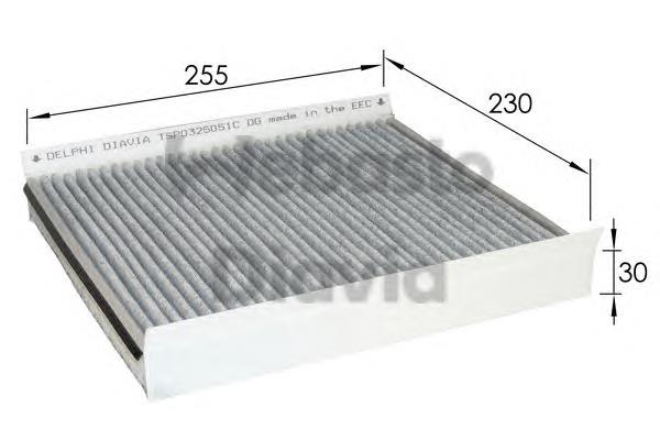 Filtro de salão 95528290 Opel