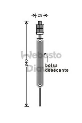 Tanque de recepção do secador de aparelho de ar condicionado Eaclima 70O0020