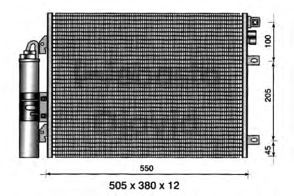 Radiador de aparelho de ar condicionado Luzar LRAC0926 preço, a partir de 42,56 USD