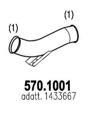 Tubo de admissão dianteiro (calças) do silenciador Dinex 68272 preço, a partir de 220,96 USD