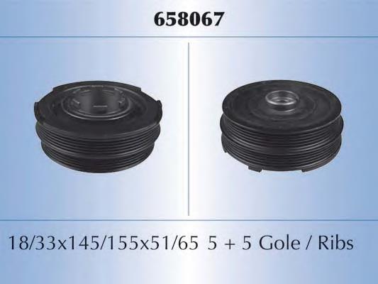 Polia de cambota T406207 STC
