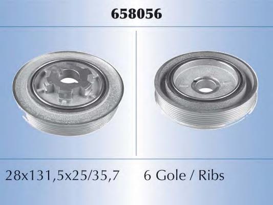 Polia de cambota 928M6B320DB Ford