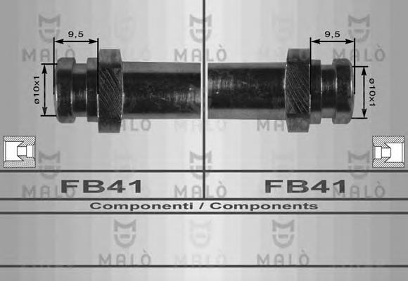 TF531 Japan Parts Mangueira do freio dianteira