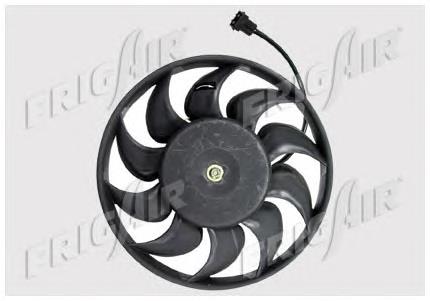 Ventilador elétrico de esfriamento montado (motor + roda de aletas) 8A0959455A VAG