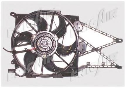 1341346 Opel Difusor do radiador de esfriamento, montado com motor e roda de aletas
