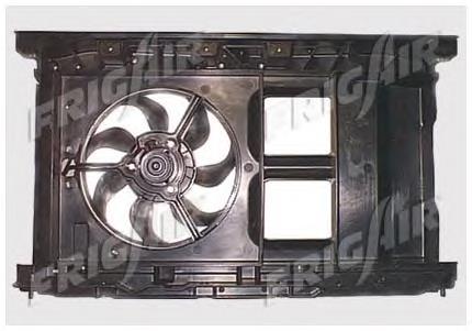 05080643 Frig AIR Difusor do radiador de esfriamento, montado com motor e roda de aletas