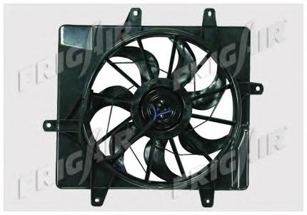 Compre 5014577AA Chrysler Difusor do radiador de esfriamento, montado com motor e roda de aletas