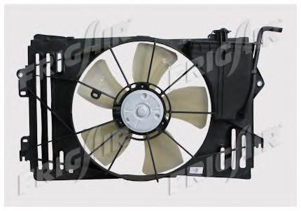 163610D080 Toyota Ventilador (roda de aletas) do radiador de esfriamento esquerdo